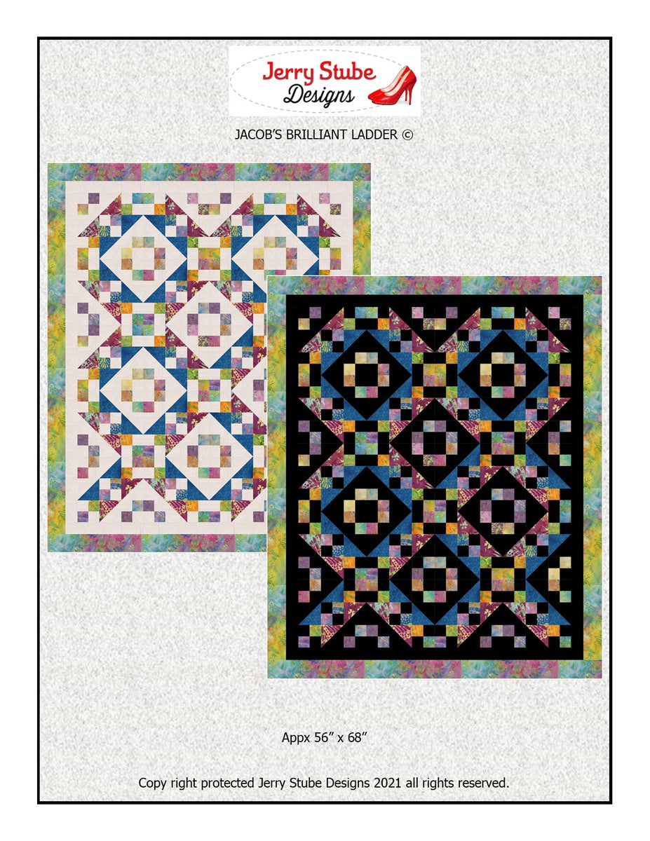 Jacobs Brilliant Ladder Pattern – The Quilters Quarters